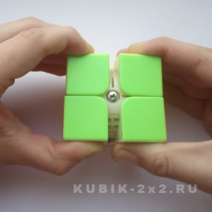 фотография - проверка равномерности регулировки Рубика 2х2х2 картинка - проверка равномерности регулировки Рубика 2х2х2