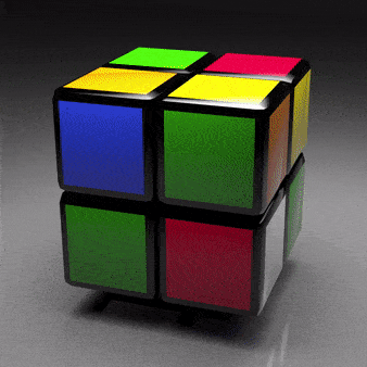 иллюстрация - ускоряем сборку кубика Рубика 2х2х2